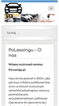 Mobile Screenshot of poleasingu.pl